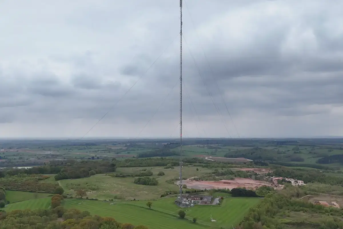 Lichfield communications tower providing IT infrastructure and support for local businesses